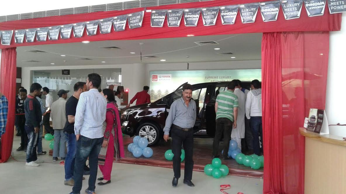 Ansari Toyota launches Innova Crysta